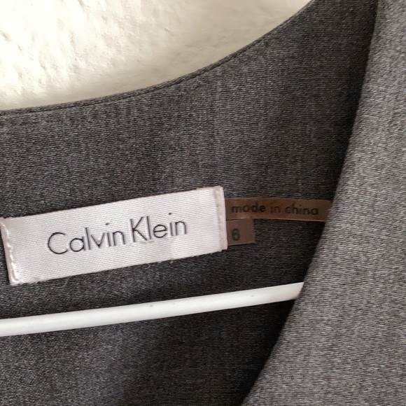 Calvin Klein Pleated Work Dress - Picture 5 of 8